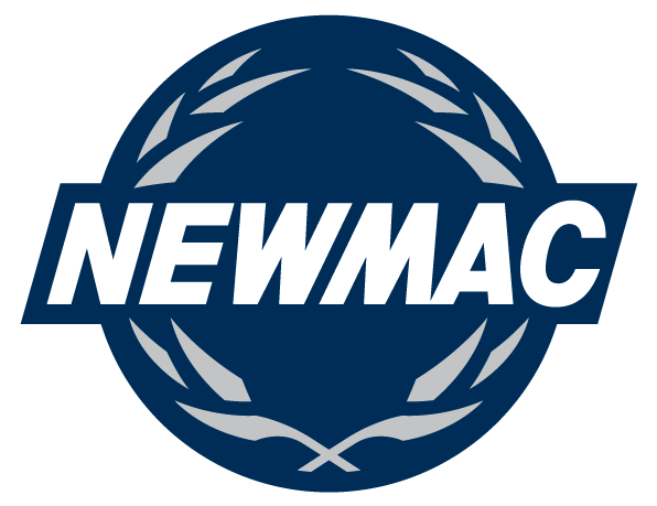 Logo for the New England Womens and Mens Athletic Conference. 
