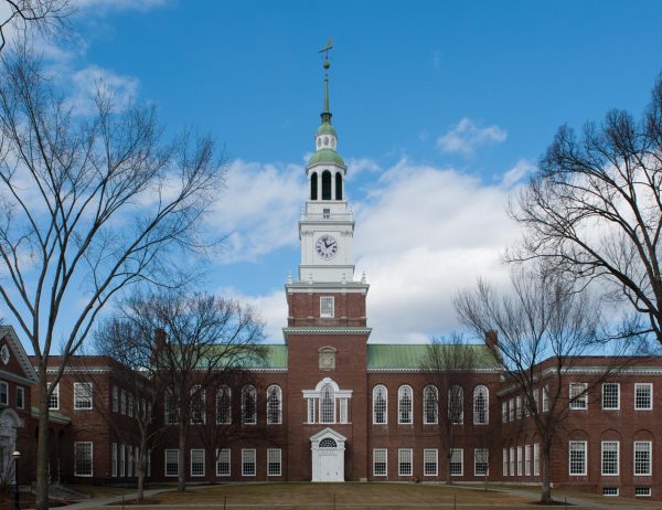Dartmouth College in Hanover, N.H. Image licensed under Creative Commons.