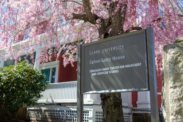 The Strassler Family Center for Holocaust and Genocide Studies at Clark Universitys Cohen-Lasry House.