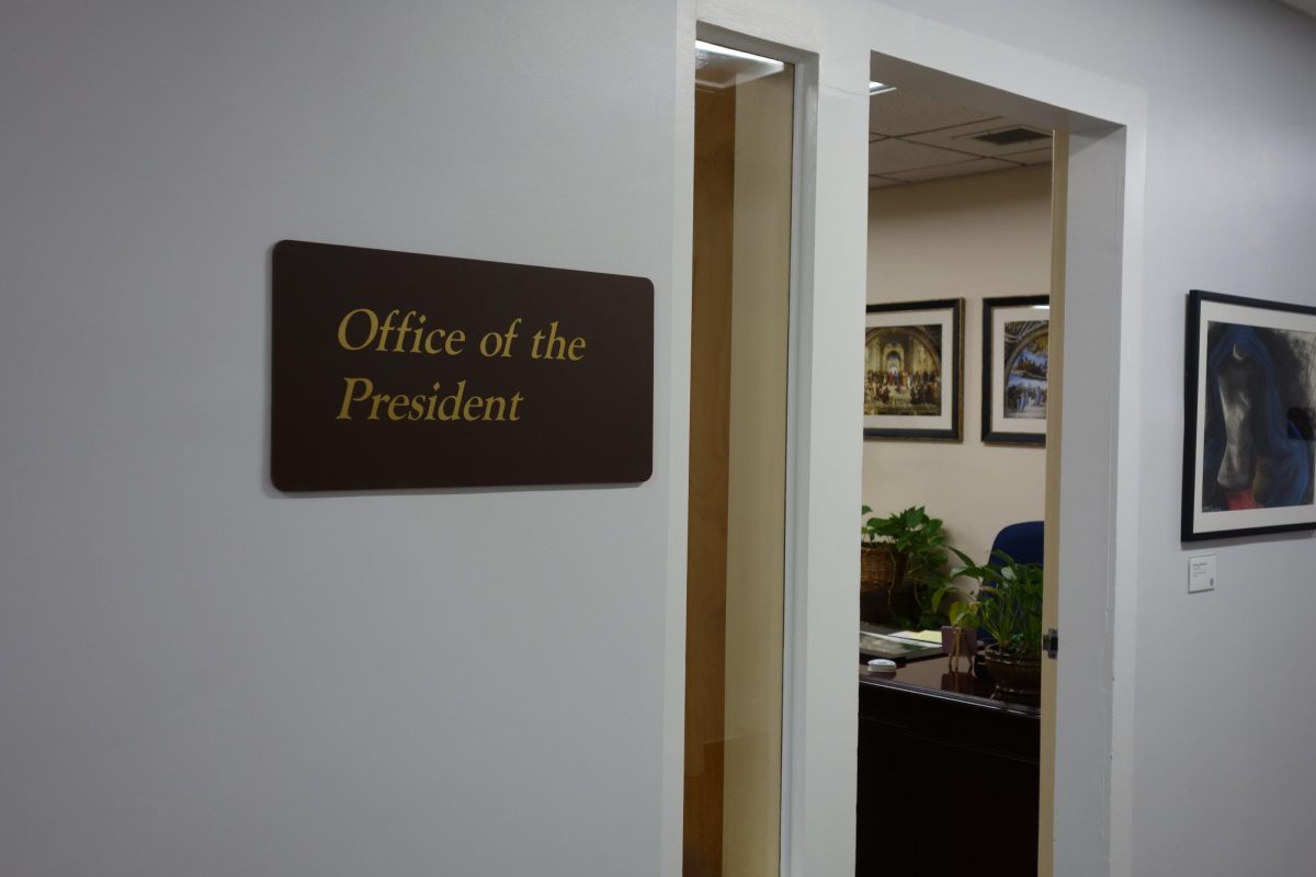 The Office of the President at Assumption University.