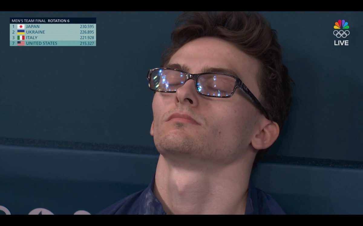 'Pommel Horse Guy' on live television during the Olympics. Photo licensed under Creative Commons.