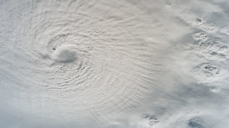 Hurricane Milton over the Gulf of Mexico taken from the International Space Station. Photo licensed under Creative Commons.