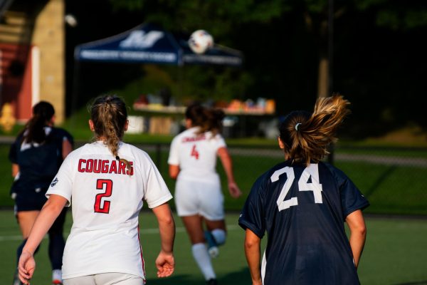 Defender Camilla Daigle playing in a game against Middlebury College on September 4, 2024.