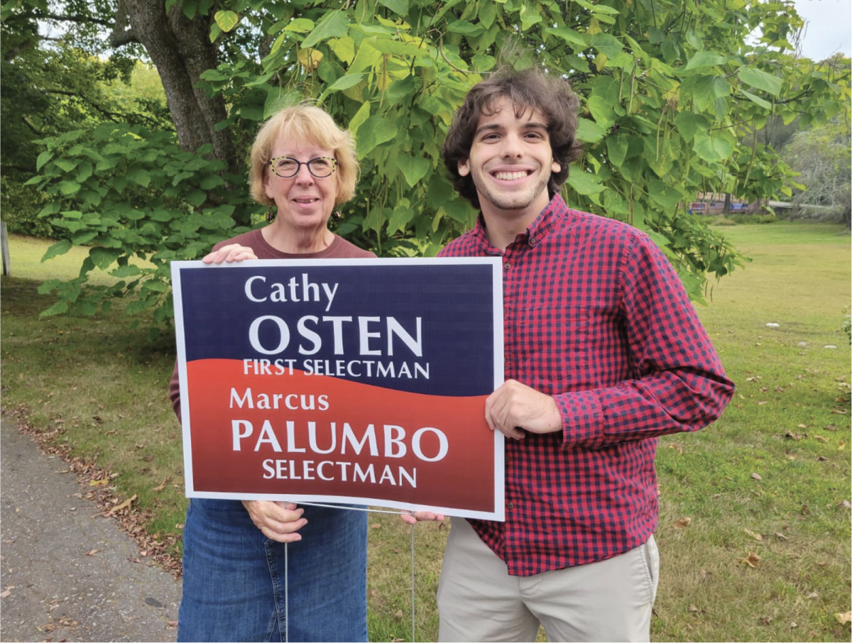 Cathy Osten and Marcus Palumbo.