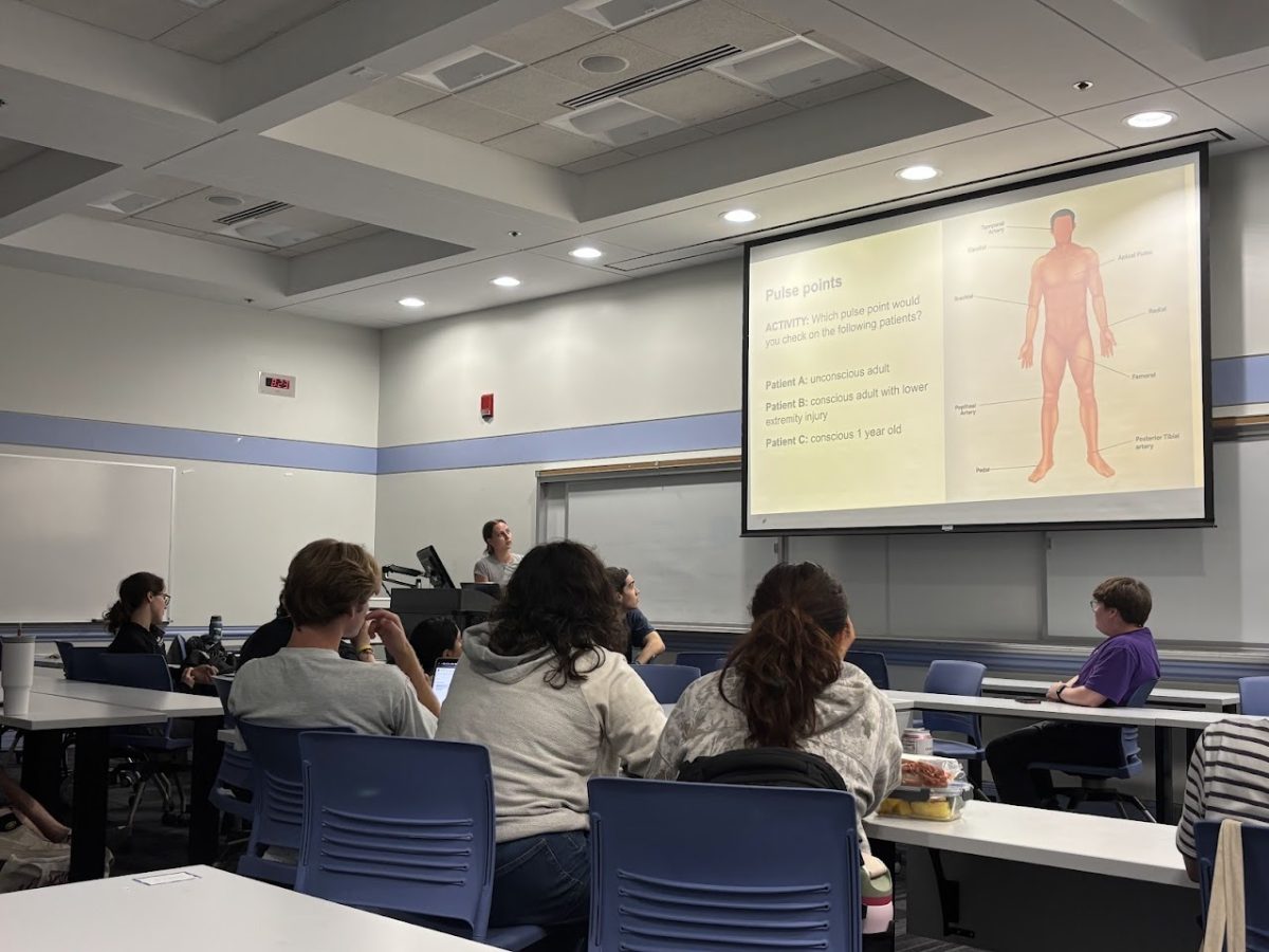 New CURR members training in Jonas Clark Hall